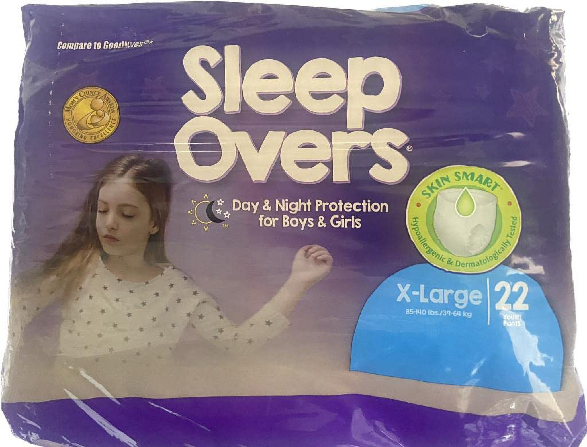 SleepOvers Youth Pants XLarge, 85140 lbs