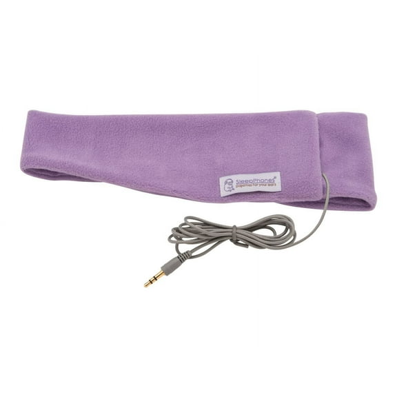 SleepPhones Classic One Size Fits Most - Headphones - headband - wired - 3.5 mm jack - quiet lavender