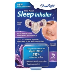 SleepRight Intra-Nasal Sleep Inhaler, Lavender, 1-Count, One Size (03507)