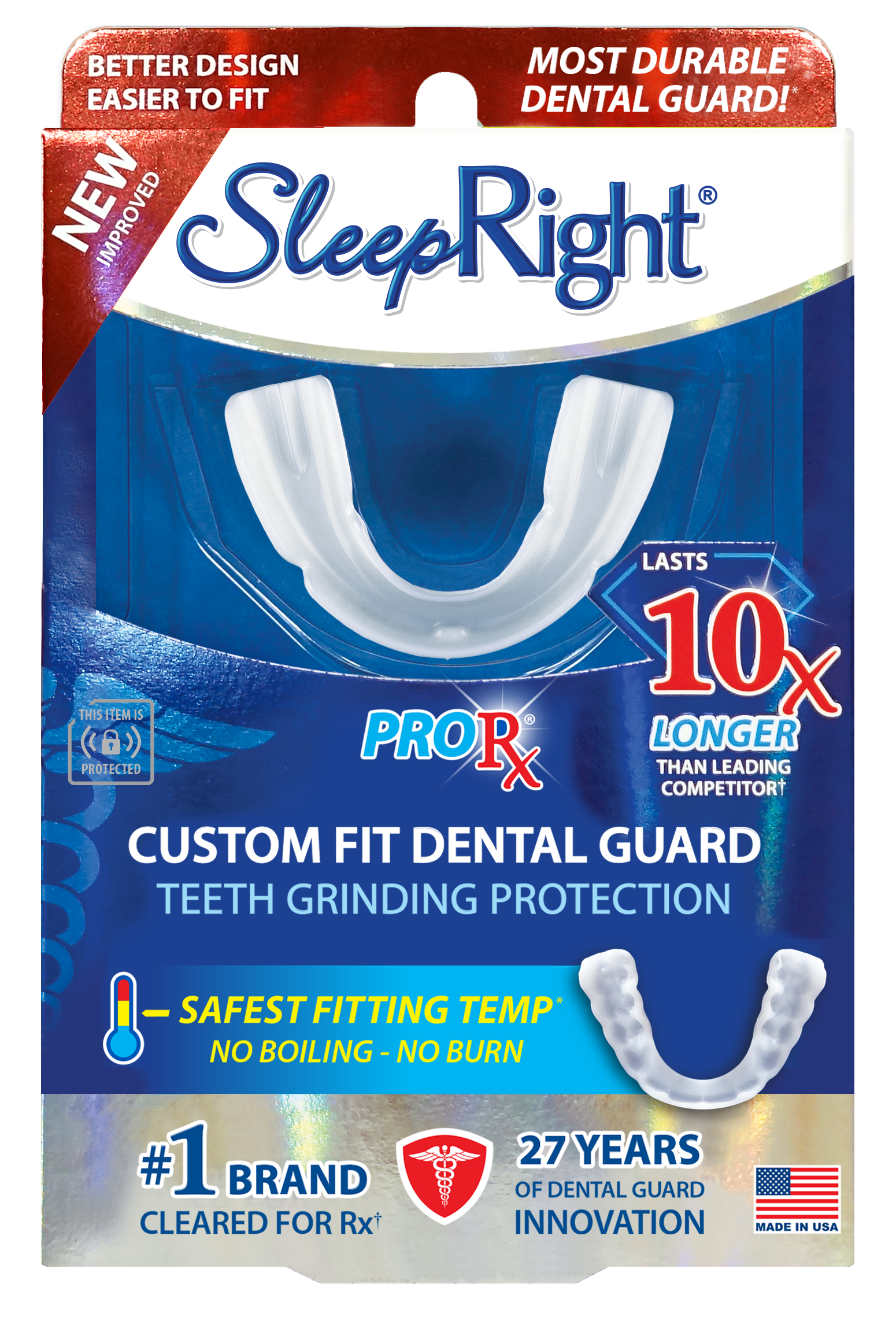 Equate Rest Assured Classic Dental Guards, Custom Nighttime Protection ...
