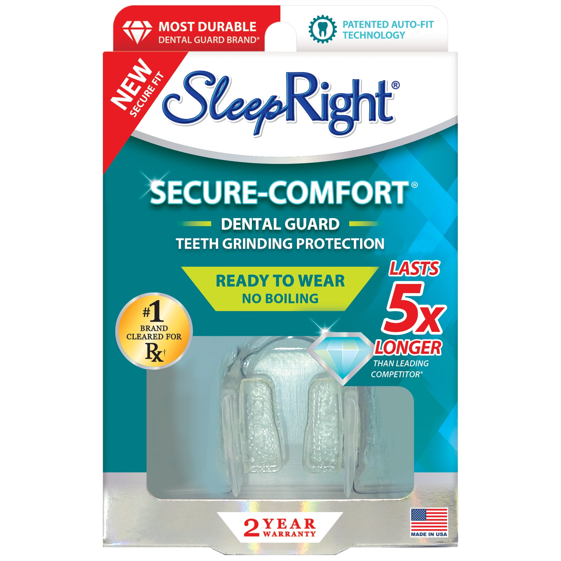 SleepRight Secure-Comfort Dental Guard, 1 Each (03205)