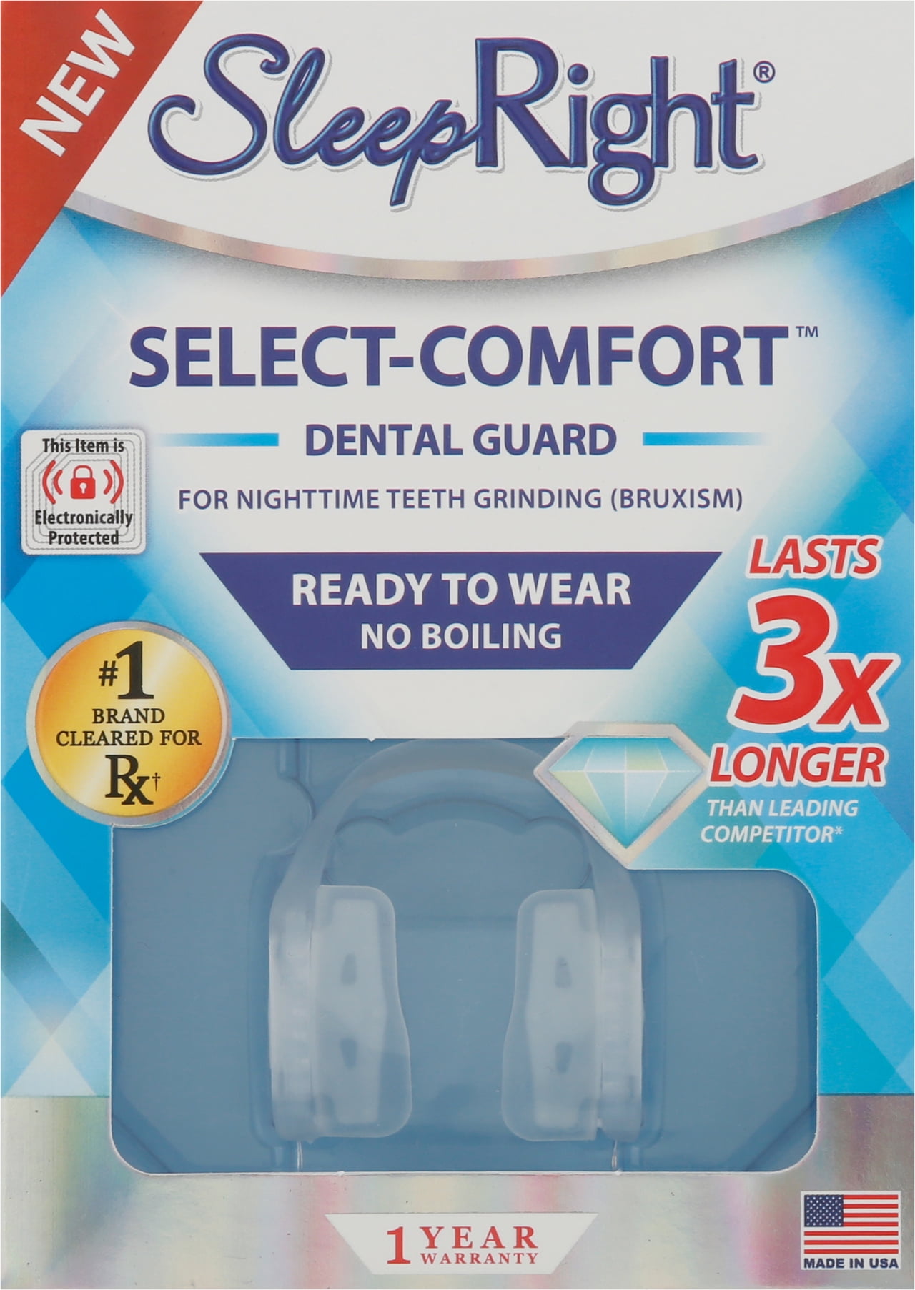 SleepRight Dental Guard (New Version) Sleeping Teeth Guard Mouth Guard to