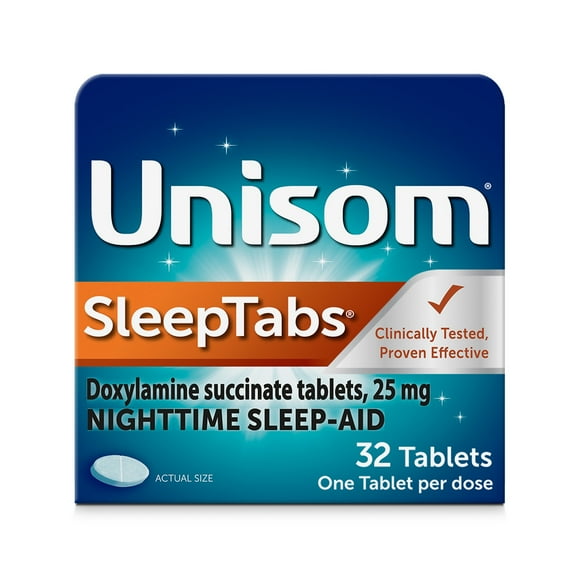 SleepTabs Doxylamine Succinate Tablets 32ct