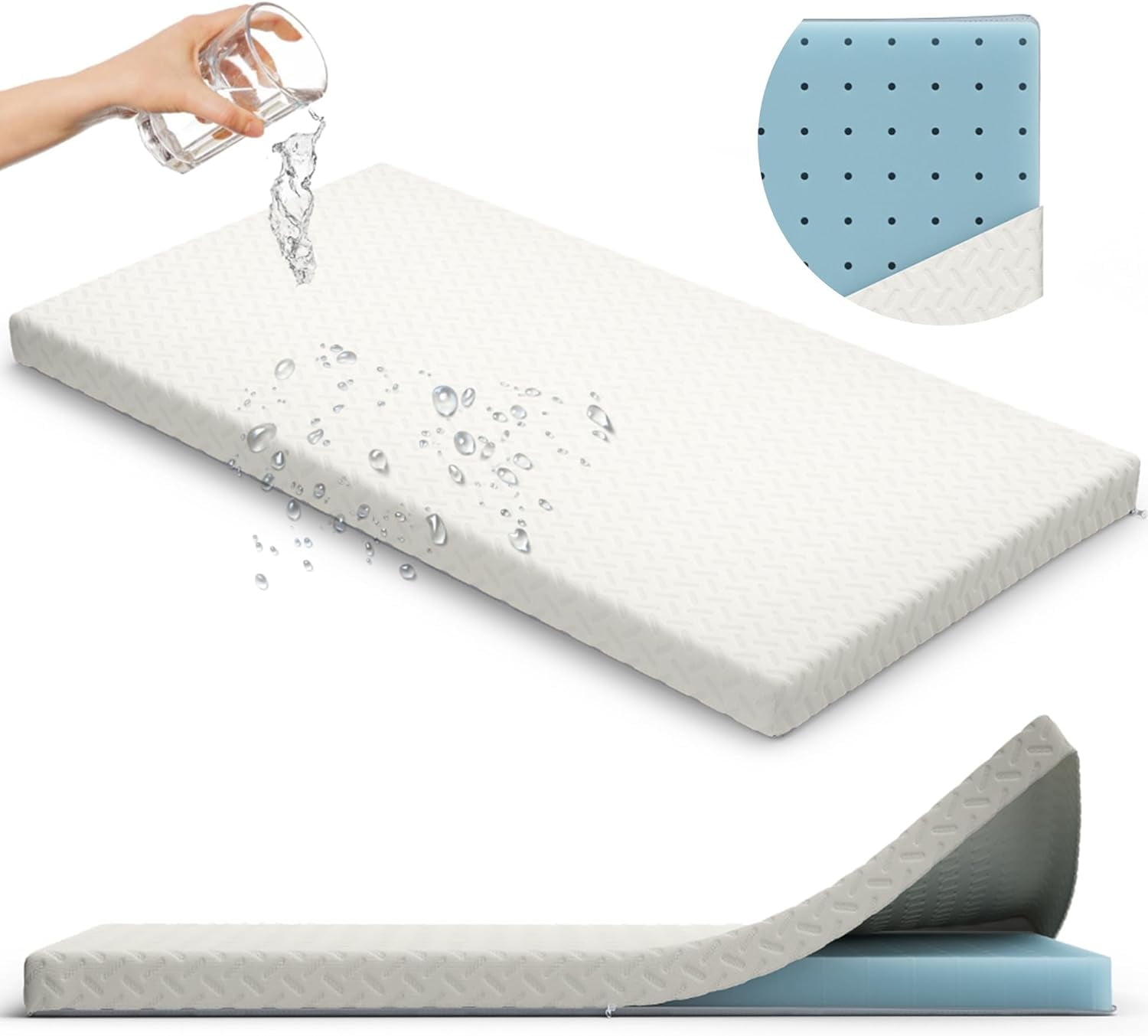 Organic foam crib mattress 2025