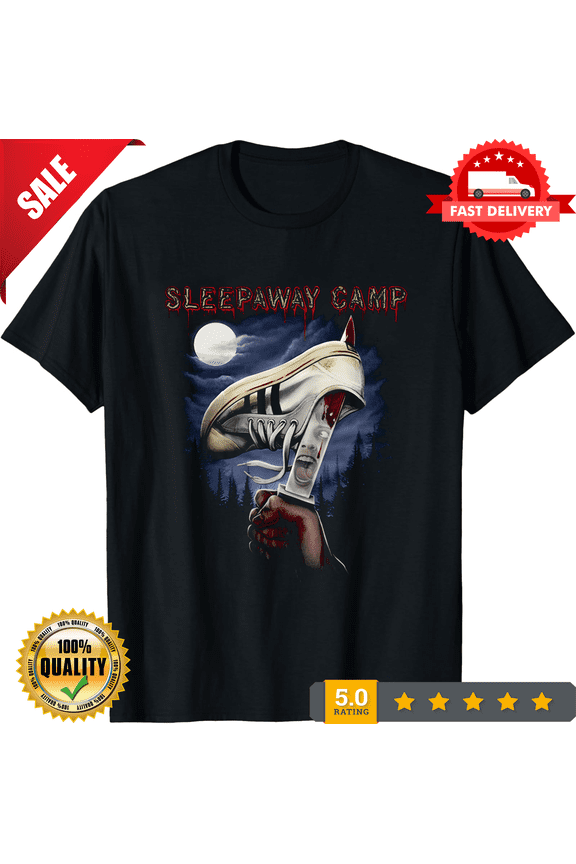 Sleepaway Camp Blood Summer Horror Cult Movie T-Shirt All Sizes New, ULTRA LIMITED-TH71899