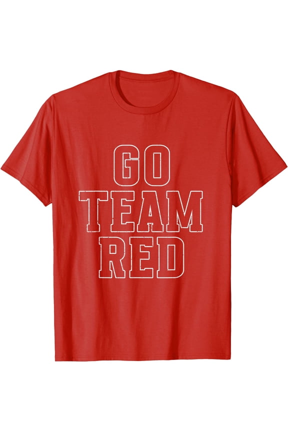 Sleepaway Summer Camp Color war Go Red Team Spirit T-Shirt