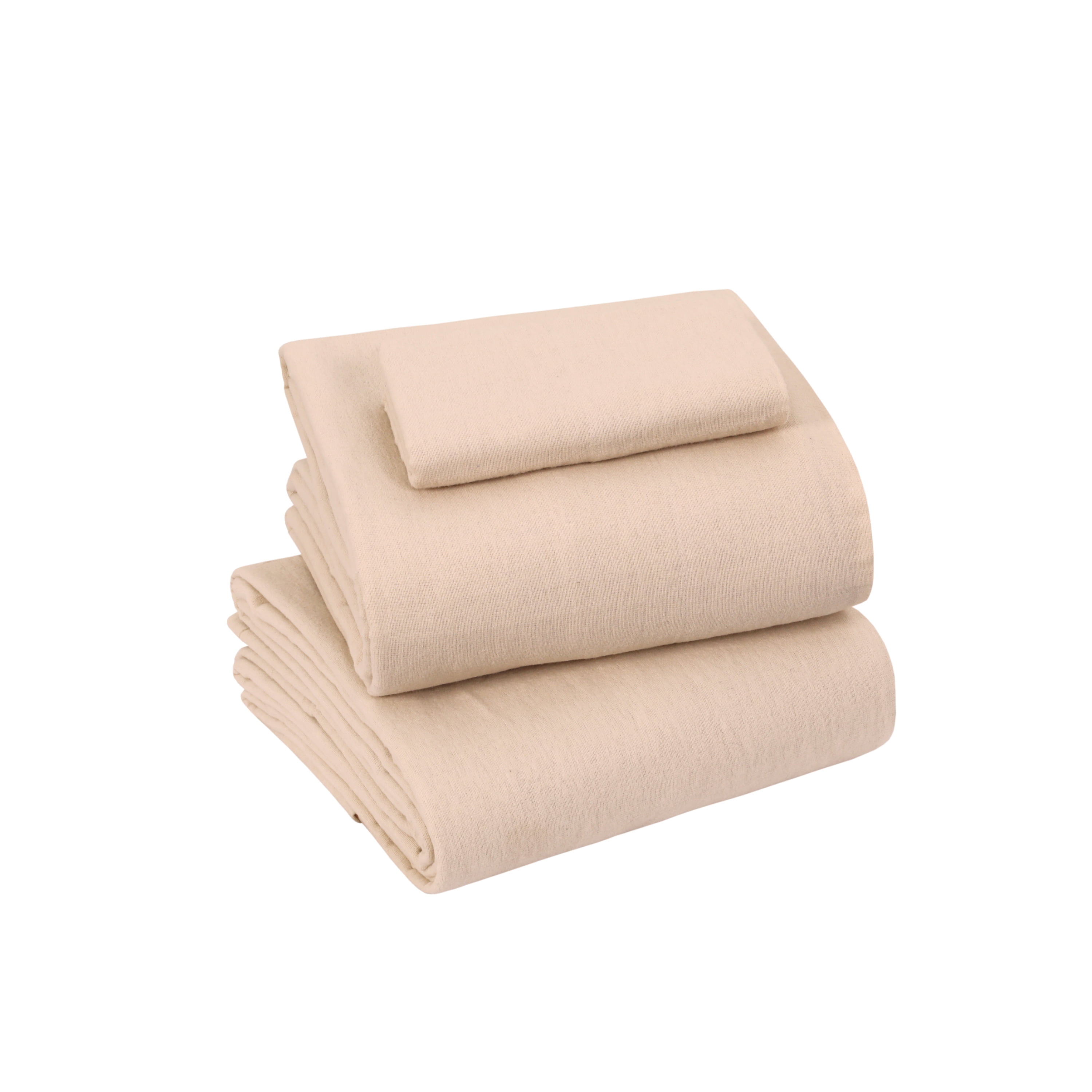 Sleepdown 100 Cotton Twin XL Sheet Set 160 GSM Soft and Cozy Flannel