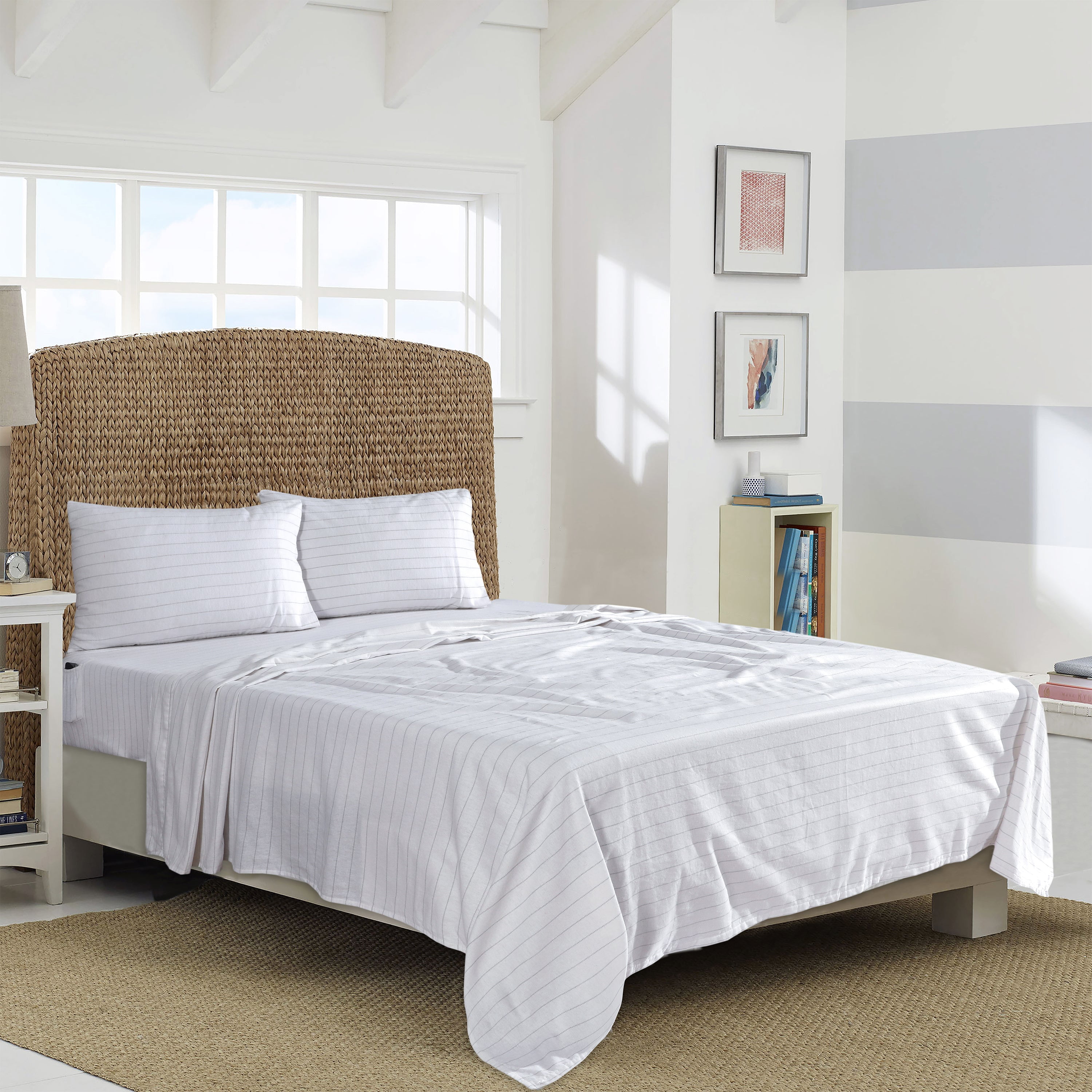 Sleepdown 100 Cotton Twin XL Sheets Set 160 GSM Soft and Cozy