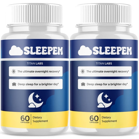 Sleepem Pills Advanced Formula Vitamin Supplement 120 Capsules