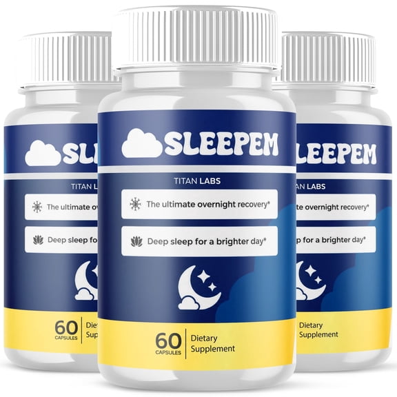 Sleepem Pills Advanced Formula Vitamin Supplement 180 Capsules