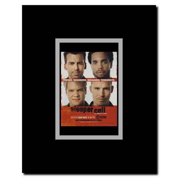 Sleeper Cell Framed Movie Poster