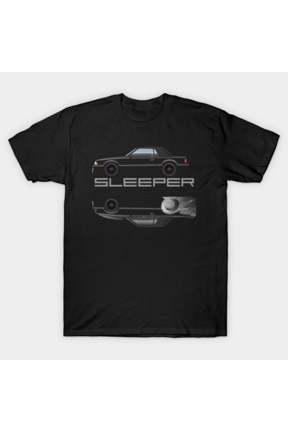 Sleeper Retro Minimalist Typography Indie Alternative Sleep Slogan Unisex T-Shirt, up to size 3XL.