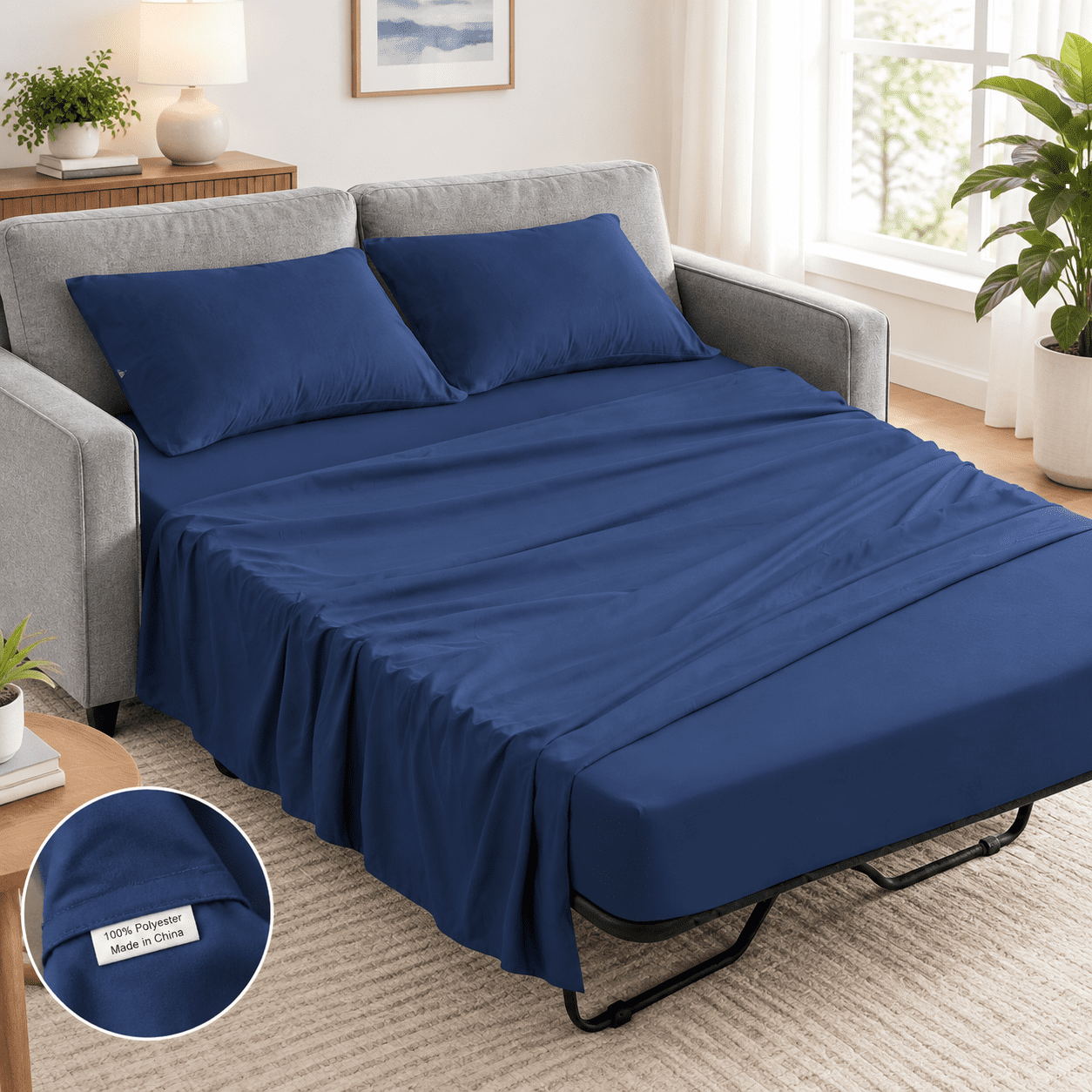 Sleeper Sofa Queen Sheets Set - Walmart.com
