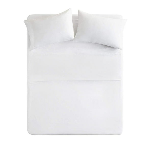 Sleeper Sofa Sheets Olympic Queen (66 x 80 + 4 Inch Deep) (Solid White) - 1800 Series Double Brushed Microfiber, Super Soft, Wrinkle & Fade Resitant Sofa Bed Sheets By The Great American Store