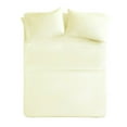 thumbnail image 1 of Sleeper Sofa Sheets Queen Size (62 x 74 + 12 Inch Deep) (Solid Ivory) - 1800 Series Double Brushed Microfiber, Super Soft, Wrinkle & Fade Resitant Sofa Bed Sheets By The Great American Store, 1 of 5