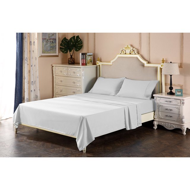 Sleeper Sofa Sheets Queen XL Size (60 x 80 + 6 Inch Deep) (Solid Navy Blue) 1800 Series Double