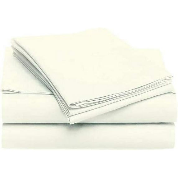 Sleeper Sofa Sleeper Sheet - 400 Thread Count 100% Cotton Sleeper Sofa Bed Sheet Set Full Sofa Sleeper Mattress Sheet Ivory Solid Fit Up to 5" Inches Deep Pocket Sleeper Sofa Sheet Set
