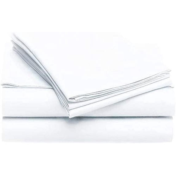 Sleeper Sofa Sleeper Sheet - 400 Thread Count 100% Cotton Sleeper Sofa Bed Sheet Set Full Sofa Sleeper Mattress Sheet White Solid Fit Up to 7" Inches Deep Pocket Sleeper Sofa Sheet Set