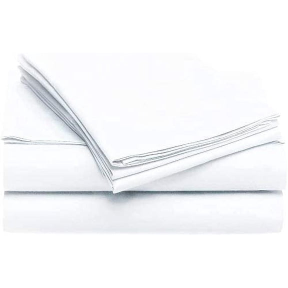 Sleeper Sofa Sleeper Sheet - 400 Thread Count 100% Cotton Sleeper Sofa Bed Sheet Set Queen Sofa Sleeper Mattress Sheet White Solid Fit Up to 6" Inches Deep Pocket Sleeper Sofa Sheet Set