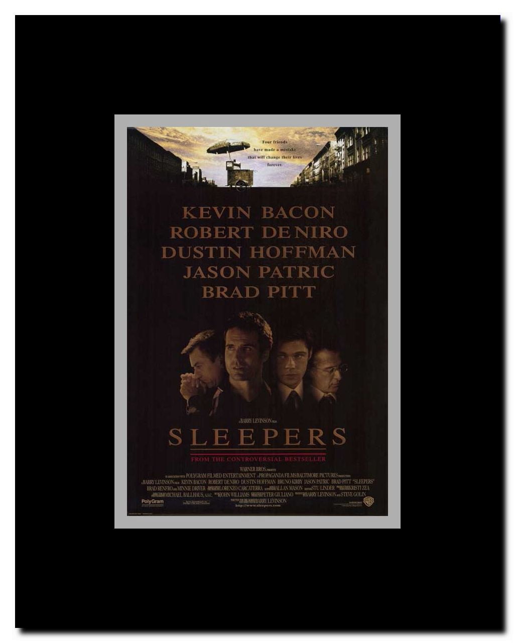 Sleepers Framed Movie Poster