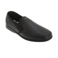 thumbnail image 1 of Sleepers Mens Hadley Softie Leather Twin Gusset Slippers, 1 of 3