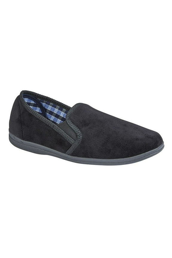 Mens Wilson Velour Slippers