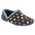 thumbnail image 1 of Sleepers Womens Jade Dotted Full Slippers, 1 of 3