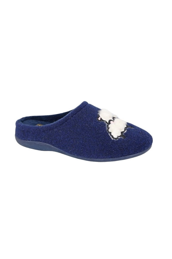 Womens Suzie Sheep Memory Foam Slippers