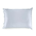 thumbnail image 1 of Sleepgram Regular King Size Breathable Cooling 6A Silk Pillowcase, Grey, 1 of 4