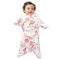 thumbnail image 1 of SleepingBaby Zipadee-Zip Transition Swaddle for Self-Soothing & Better Sleep, Pink Poppy, X Small (3-6 Months), 1 of 9
