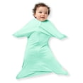 thumbnail image 1 of SleepingBaby Zipadee-Zip Transition Swaddle for Self-Soothing & Better Sleep, Mint, Small (4-8 Months), 1 of 9