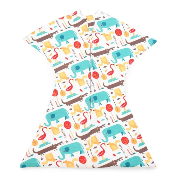 Sleeping Baby Zipadee-Zip Baby Swaddle Sack 6-12 Months - Modern Animals