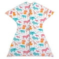 thumbnail image 1 of Sleeping Baby Zipadee-Zip Baby Swaddle Sack 6-12 Months - Zoo Safari, 1 of 9
