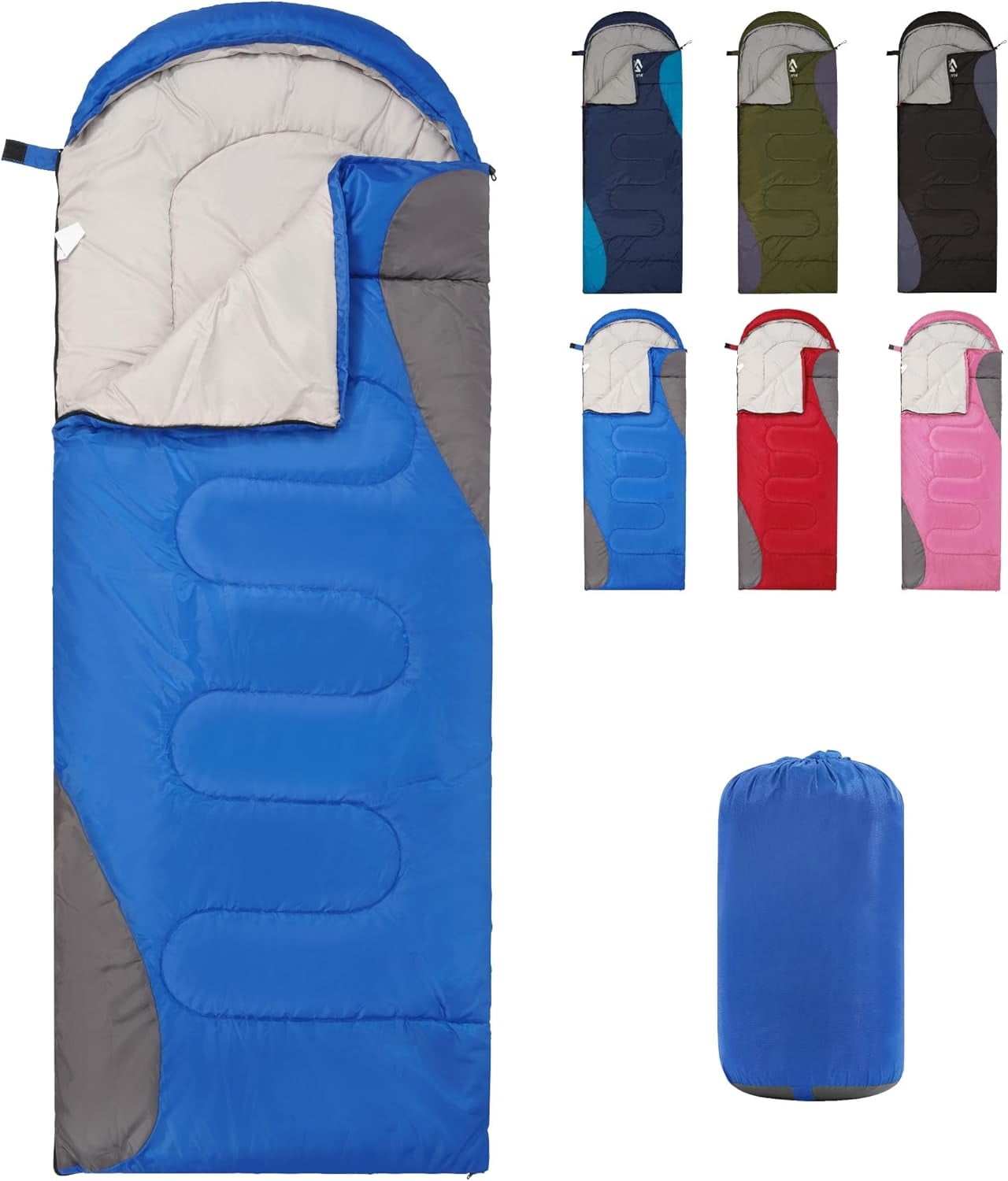 Sleeping Bags for Adults Kids Boys Girls Backpacking Hiking