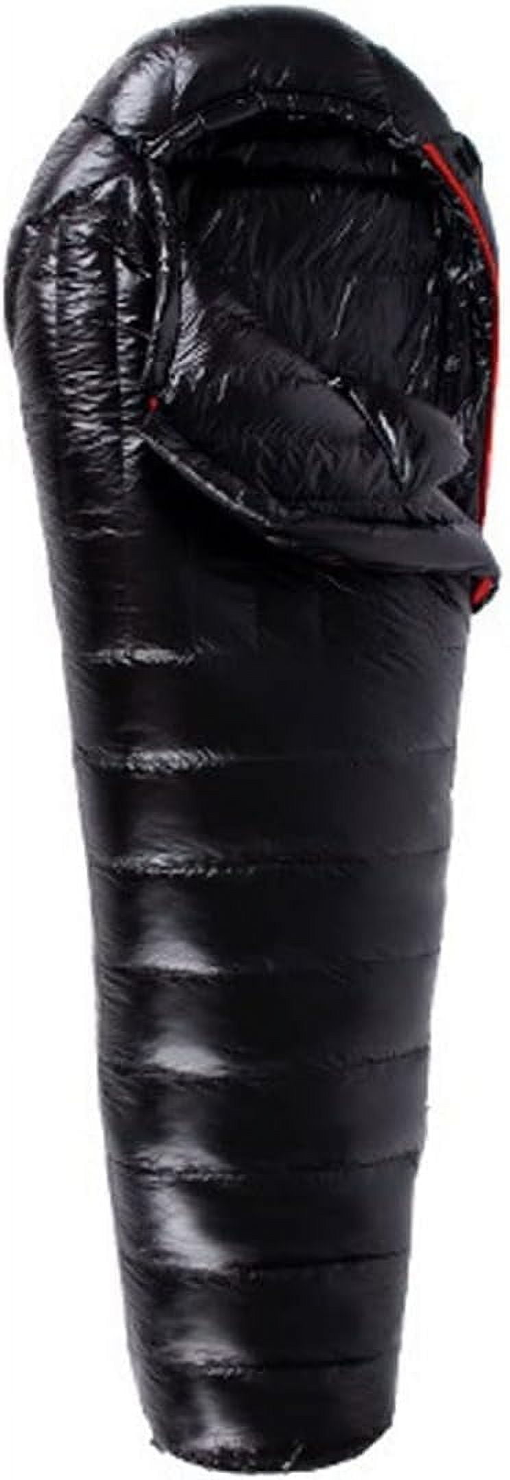 Sleeping Bag for Camping Outdoor Camping Ultralight Warm Sleeping Bag Hiking Travel Backpacking Adult -Style Goose Down Cold Protection Sleeping Bag(Black,1000G)