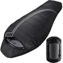 Sleeping Bag , Cold Weather Sleeping Bag Extreme Sleeping Bags with Adjustable Hood, Phone Pocket & Compression Sack for Outdoor Camping Hiking Travel Hunting