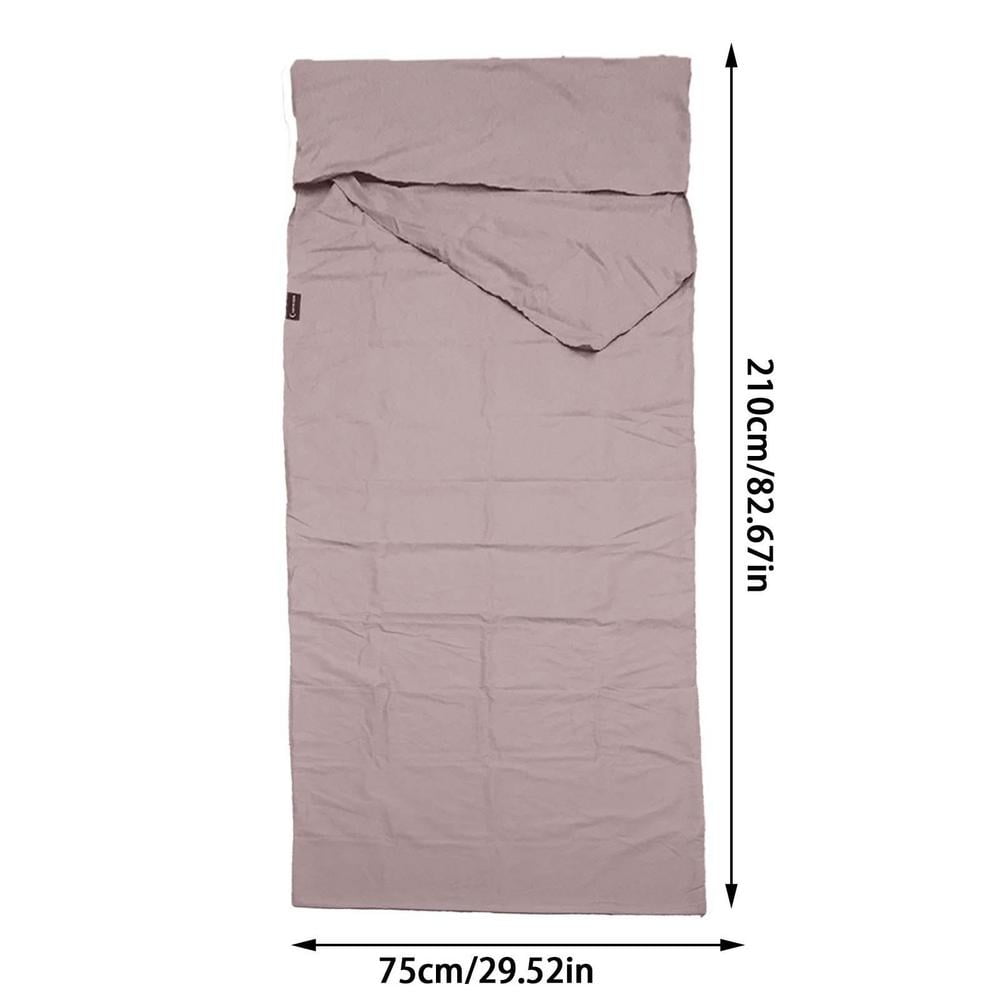 Lightweight Sleeping Bag Liner Sleeping Sack Outdoor Camping Hotel