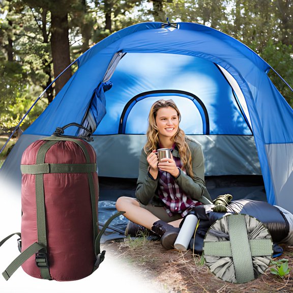 Sleeping Bag Storage Sack,Compression Sack for Camping,Outdoor Gear Bag,Water Resistant Hammock Storage Bag,Drawstring Closure,Lightweight Portable Organizer