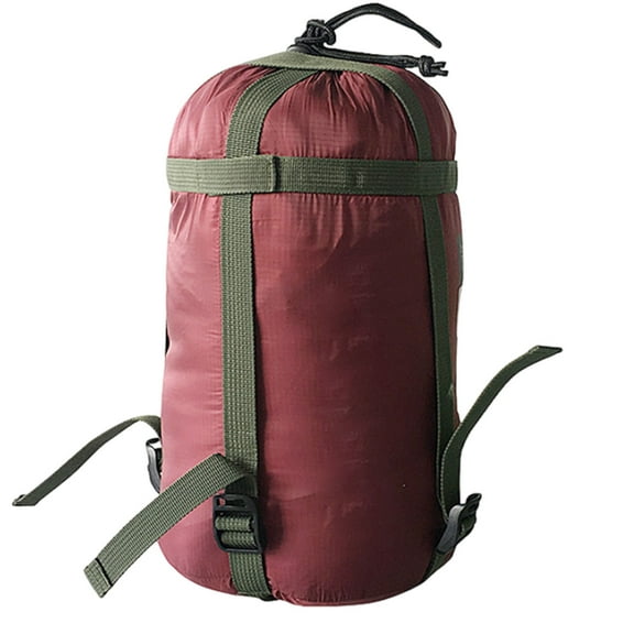Sleeping Bag Storage Sack, Waterproof and Breathable Compression Bag with Drawstring Closure, Durable Nylon Coated Silicon Fabric, Portable for Outdoor Gear, Camping and Travel Accessory