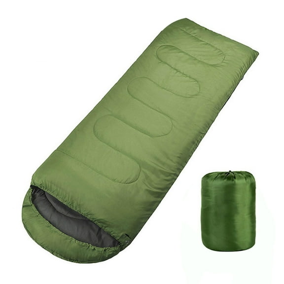 Sleeping Bag Waterproof Camping Sleeping Bags Blankets for Hiking Outdoors Activity (Olive Green)