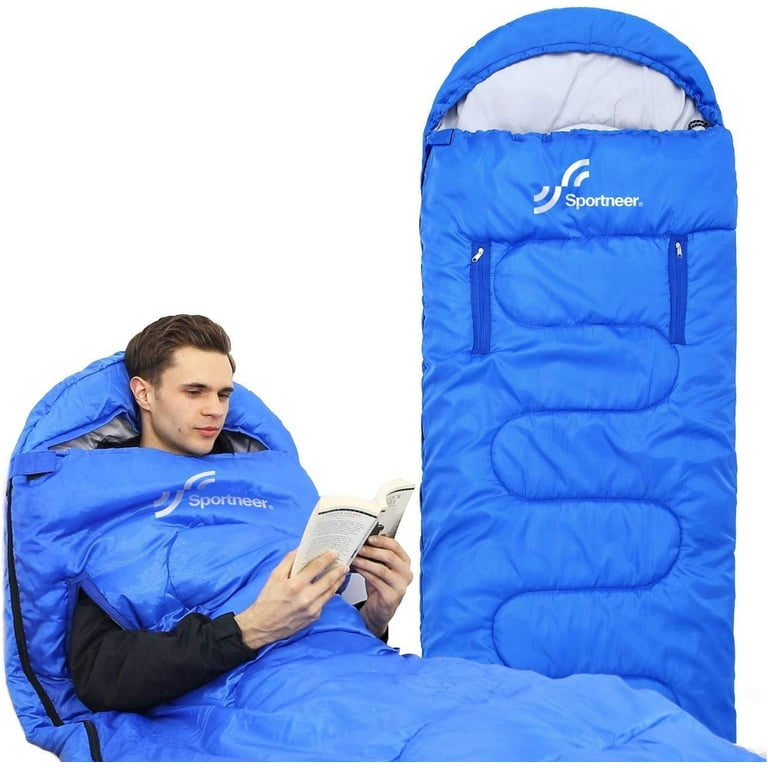 Sleeping Bag, Wearable XL Sleeping Bags for Adults with Arm Zipper