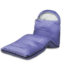 Sleeping Bag for Adults Camping, Hiking, Backpacking, Great for 4 Season Warm & Cold Weather, Purple(33"x87")