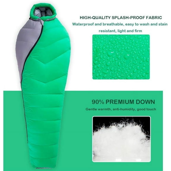 Sleeping Bags, Adult Sleeping Bag, Thick Sleeping Bag, Suitable for 3-4 Seasons, Easy to Carry,