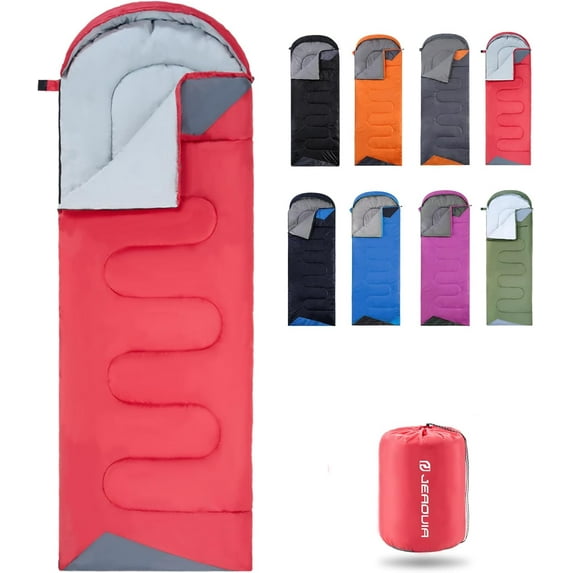 Sleeping Bags for Adults Backpacking Lightweight Waterproof- Cold Weather Sleeping Bag for Girls Boys Mens for Warm Camping Hiking Outdoor Travel Hunting with Compression Bags