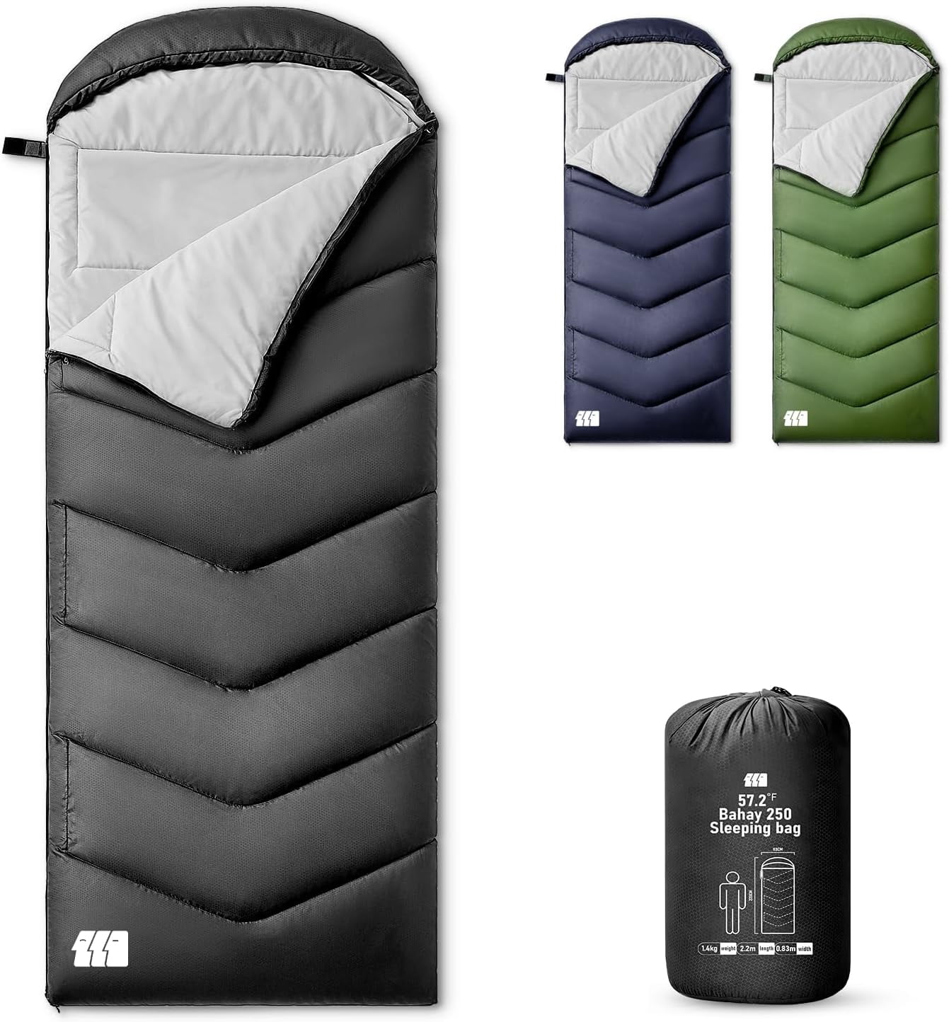 Sleeping Bags for Adults Cold Weather & Warm,Backpacking Camping Bag Tall Girls Boys,Lightweight,Compact,Waterproof Gear Traveling,Hiking,Hotel,Outdoor Indoor