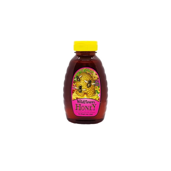 Sleeping Bear Farms Florida Wildflower Honey 16oz Squeeze Jar