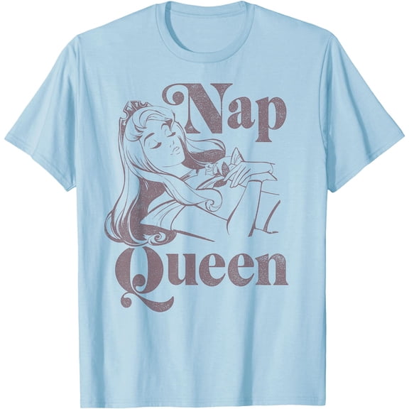 Sleeping Beauty Aurora Nap Queen DTG Print Unisex T-Shirt