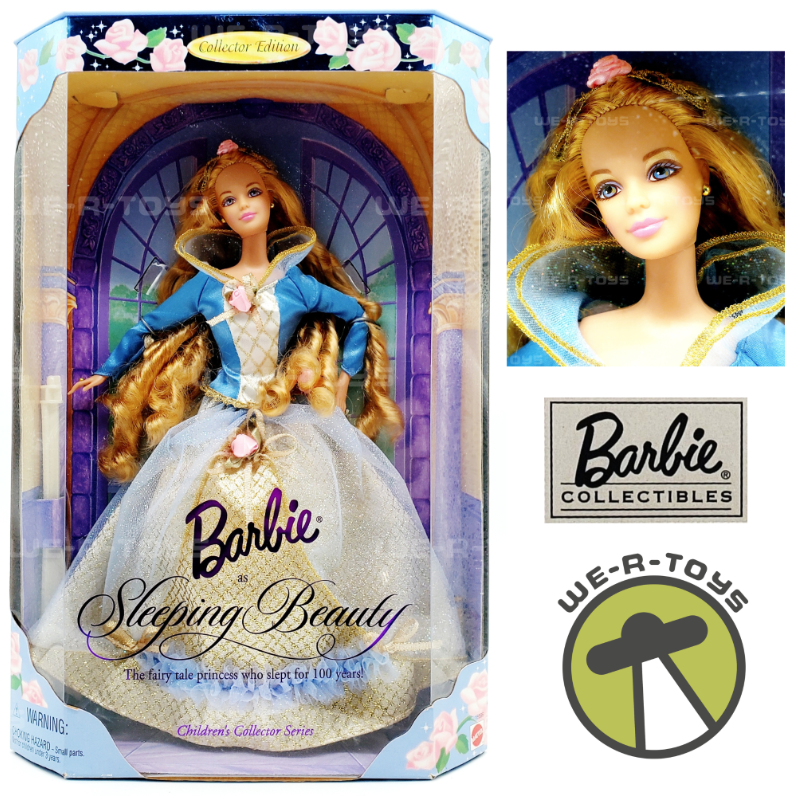 バービースリーピングビューティー Barbie as Princess Aurora, Sleeping Beauty Doll, 1997 Mattel