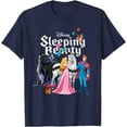 thumbnail image 1 of Sleeping Beauty Characters DTG Print Unisex T-Shirt, 1 of 5