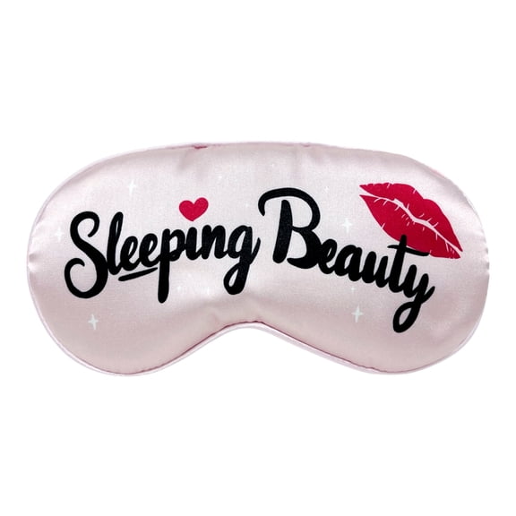 Sleeping Beauty Funny Sleep Masks for Women and Teen Girls, Ultra Soft Sleeping Mask with Adjustable Strap